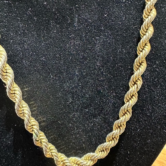 Christian Dior vintage rope chain 15” long - Picture 3 of 8